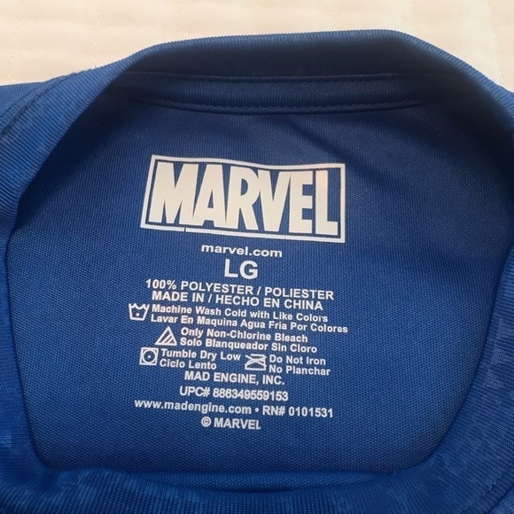 Marvel Captain America Men’s Graphic Tee - Picture 2 of 2